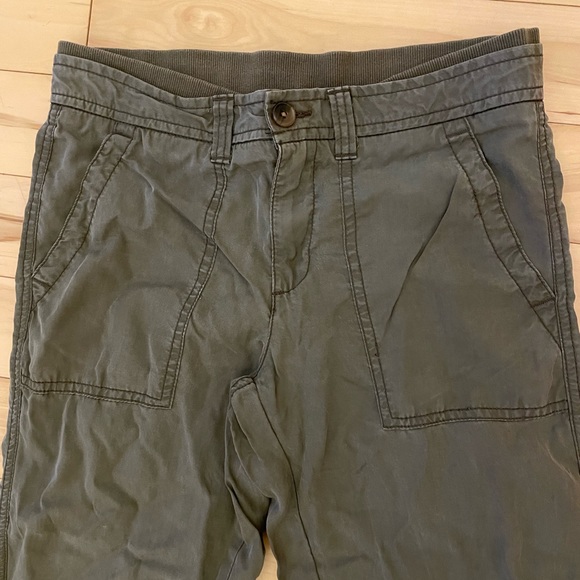 Super soft light olive green joggers - Picture 2 of 5